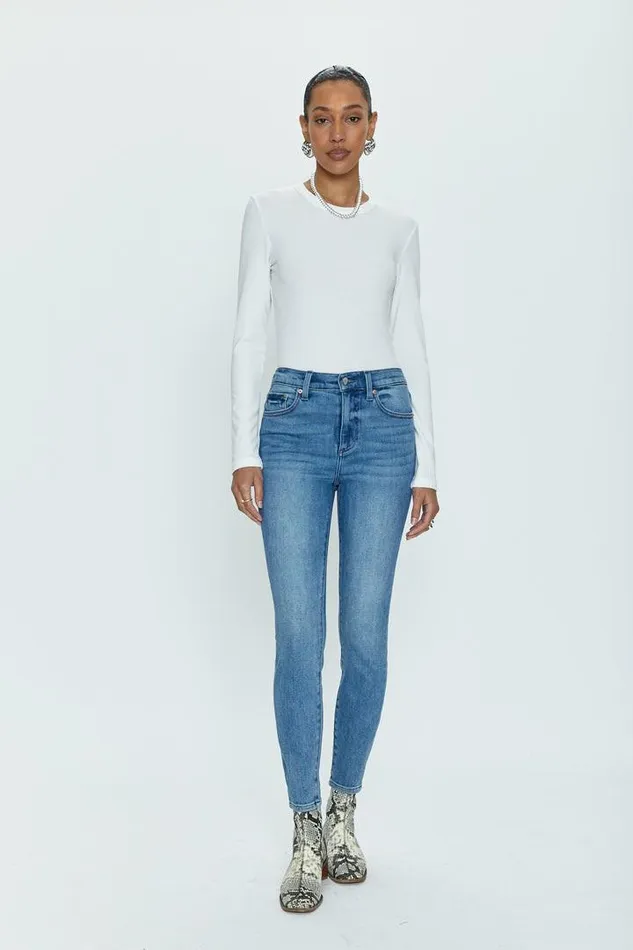 Pistola Denim Denim Women Aline High Rise Skinny 8211 Linden Linden
