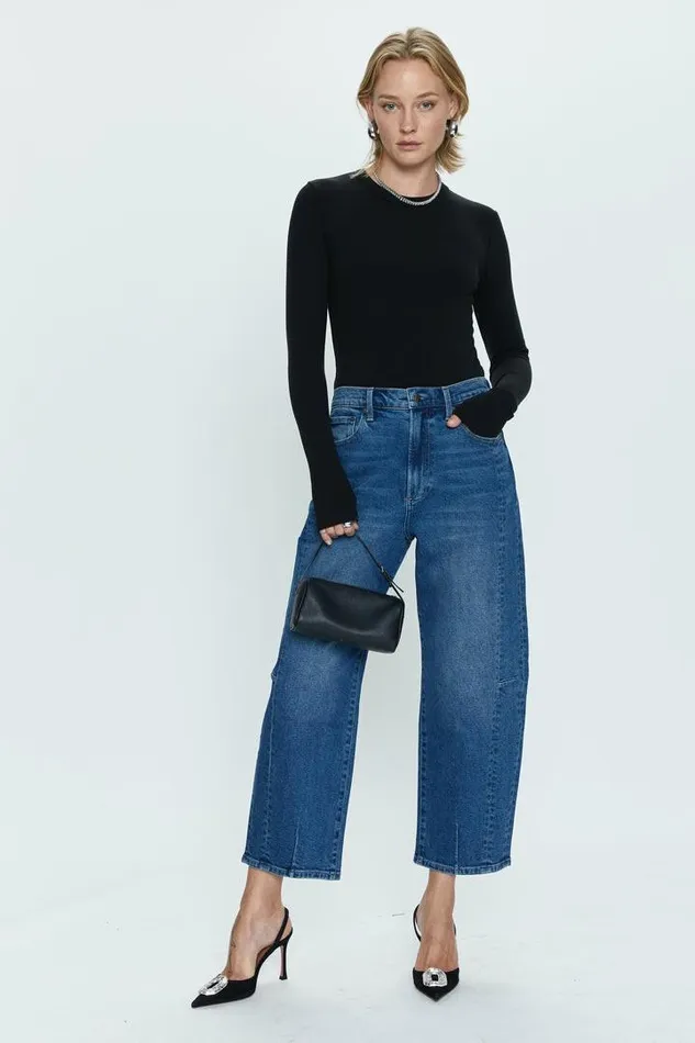 Pistola Denim Denim Women Eli High Rise Arched Leg 8211 Augustus Augustus