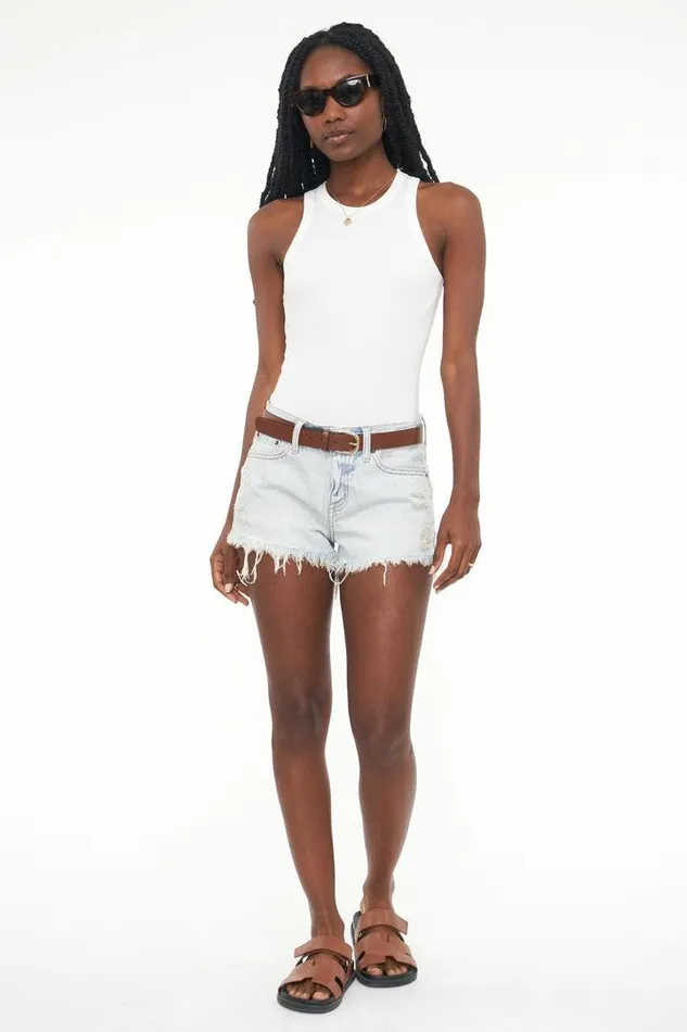 Pistola Denim Denim Women Gigi Low Rise Cut Off Short 8211 Latigo Vintage Latigo Vintage