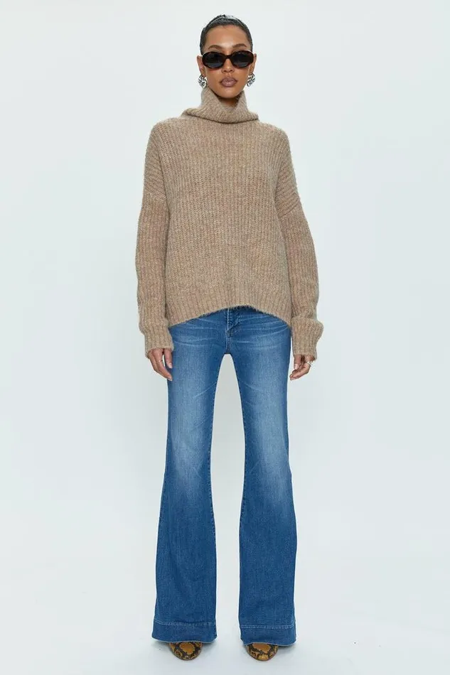 Pistola Denim Denim Women Kinsley Mid Rise Ultra Flare 8211 Splinder Spindler