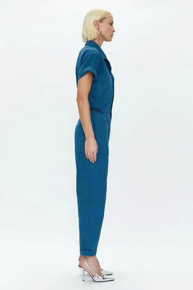 Pistola Denim Jumpsuits and Rompers Women Grover Short Sleeve Field Suit 8211 Atlas Atlas