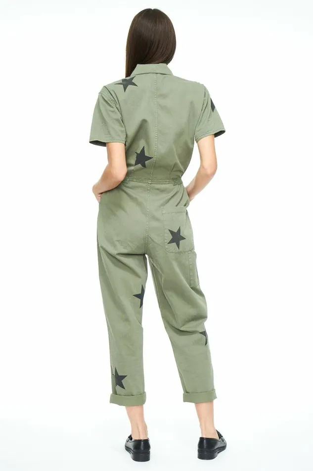 Pistola Denim Jumpsuits and Rompers Women Grover Short Sleeve Field Suit 8211 Royal Honor Royal Honor