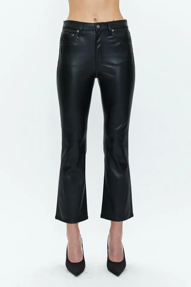 Pistola Denim Pants Women Lennon High Rise Crop Boot 8211 Slate Black Slate Black