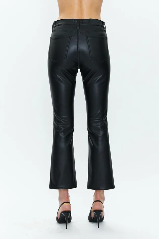 Pistola Denim Pants Women Lennon High Rise Crop Boot 8211 Slate Black Slate Black