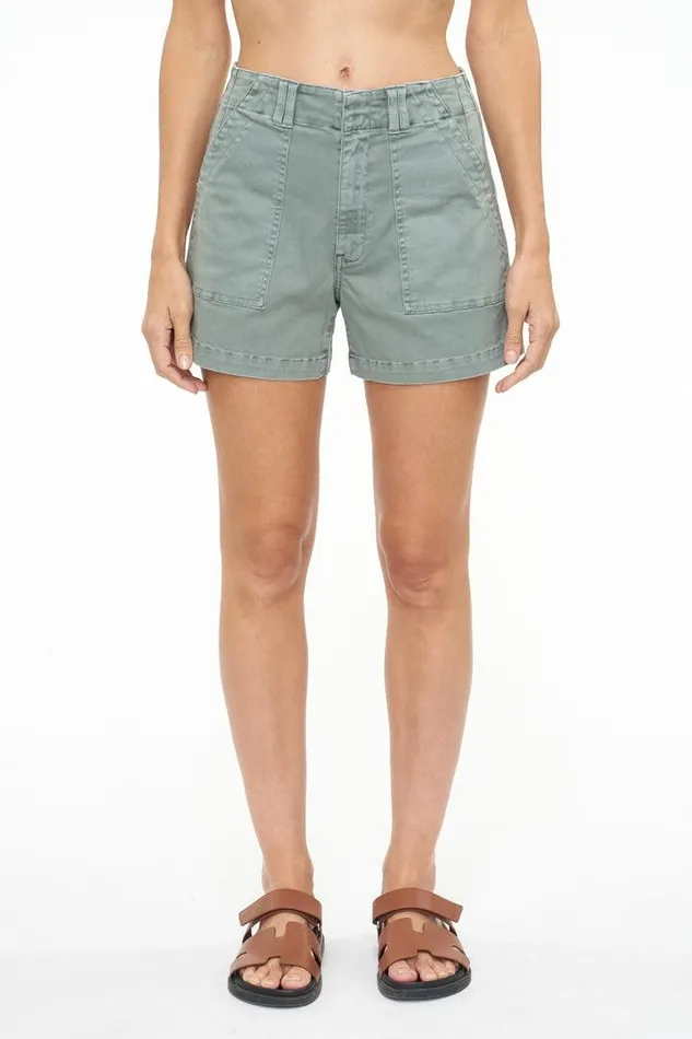 Pistola Denim Shorts and Skirts Women Marissa High Rise Utility Short 8211 Bluff Bluff