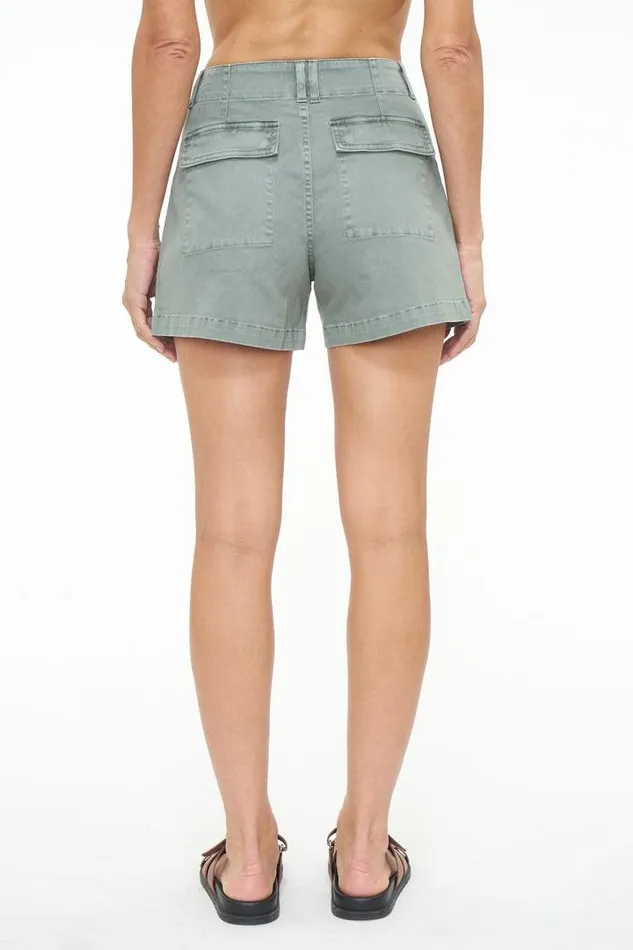 Pistola Denim Shorts and Skirts Women Marissa High Rise Utility Short 8211 Bluff Bluff