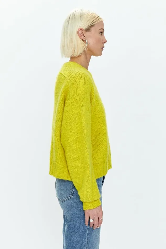 Pistola Denim Sweaters and Knits Women Adina Everyday Sweater 8211 Zest Zest