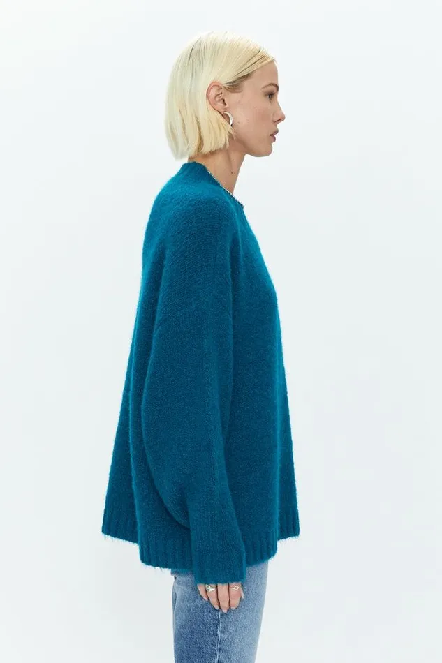 Pistola Denim Sweaters and Knits Women Carlen Mock Neck Sweater 8211 Atlas Atlas