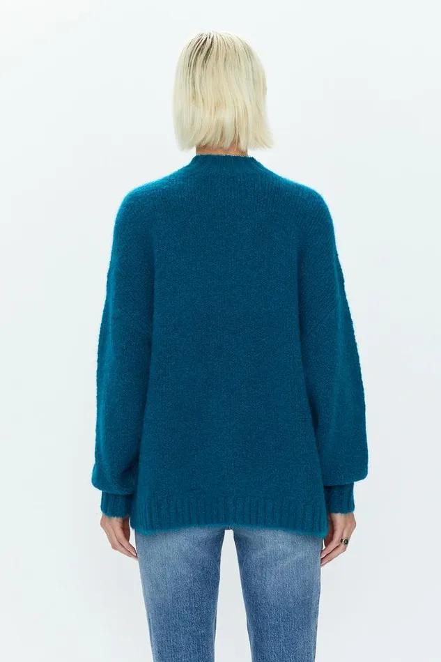 Pistola Denim Sweaters and Knits Women Carlen Mock Neck Sweater 8211 Atlas Atlas