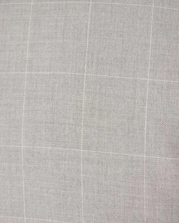 Politix Blazers Men Slim Stretch Windowpane Check Tailored Jacket Grey Check