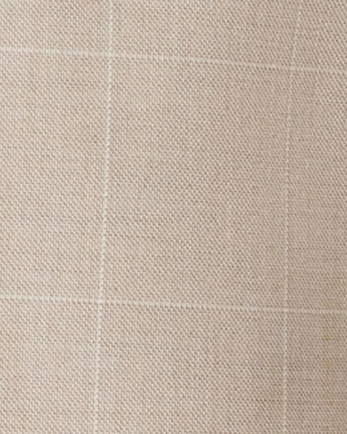 Politix Blazers Men Slim Stretch Windowpane Check Tailored Jacket Natural Windowpane