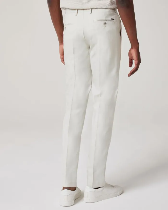 Politix Suit Pants Men Slim Stretch Tailored Pant Stone