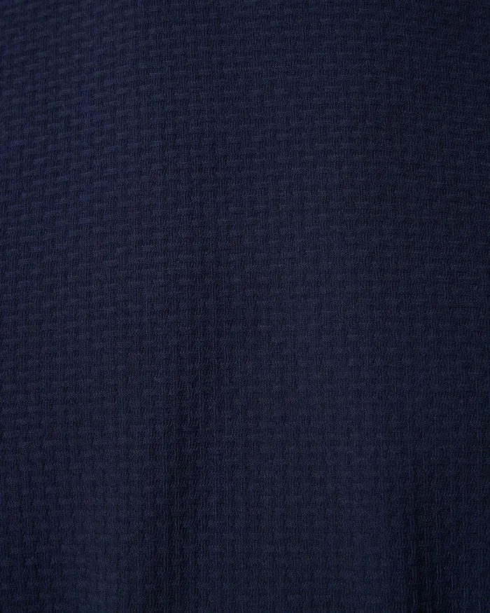 Politix TShirts Men Textured Crew Neck Tee Navy