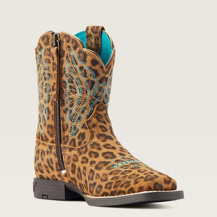 Primetime Easy Fit Western Boot Faded Leopard Kids Ariat Big Kids039 Footwear Primetime Easy Fit Western Boot Faded Leopard Kids Ariat Big Kids039 Footwear