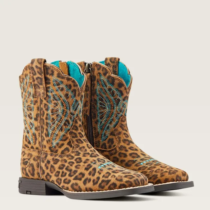 Primetime Easy Fit Western Boot Faded Leopard Kids Ariat Big Kids039 Footwear Primetime Easy Fit Western Boot Faded Leopard Kids Ariat Big Kids039 Footwear