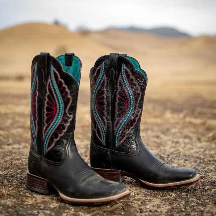 PrimeTime Western Boot True Black Women Ariat Western Boots