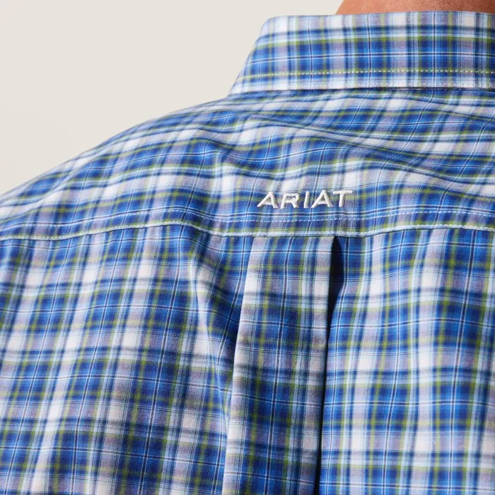 Pro Series Team Samson Classic Fit Shirt Blue Men Ariat Button Down Shirts Pro Series Team Samson Classic Fit Shirt Blue Men Ariat Button Down Shirts