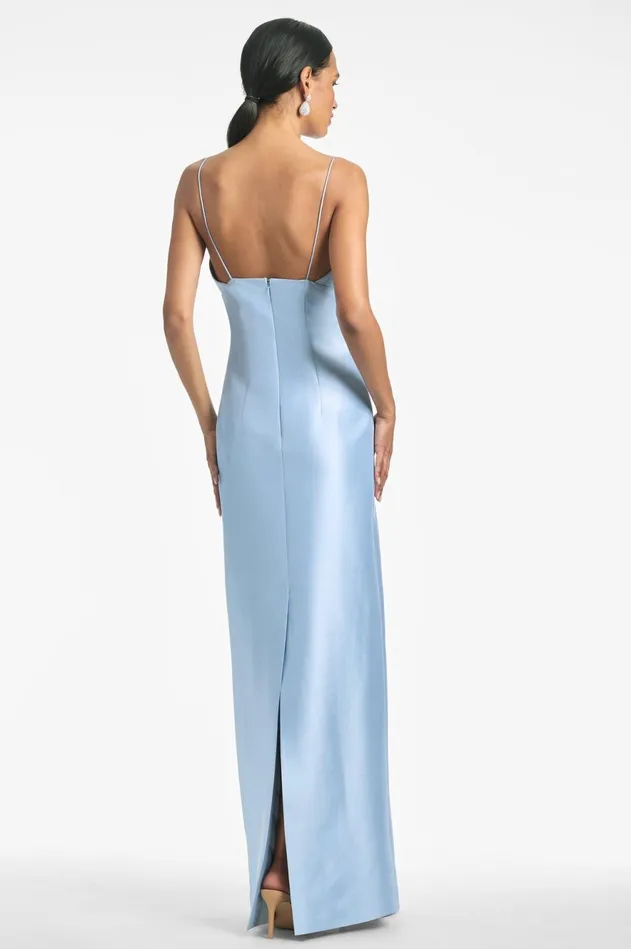 Pryce Gown 8211 Glacial Blue Women Sachin and Babi Evening
