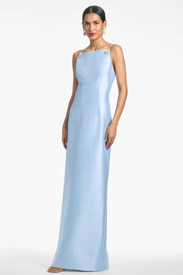 Pryce Gown 8211 Glacial Blue Women Sachin and Babi Formal