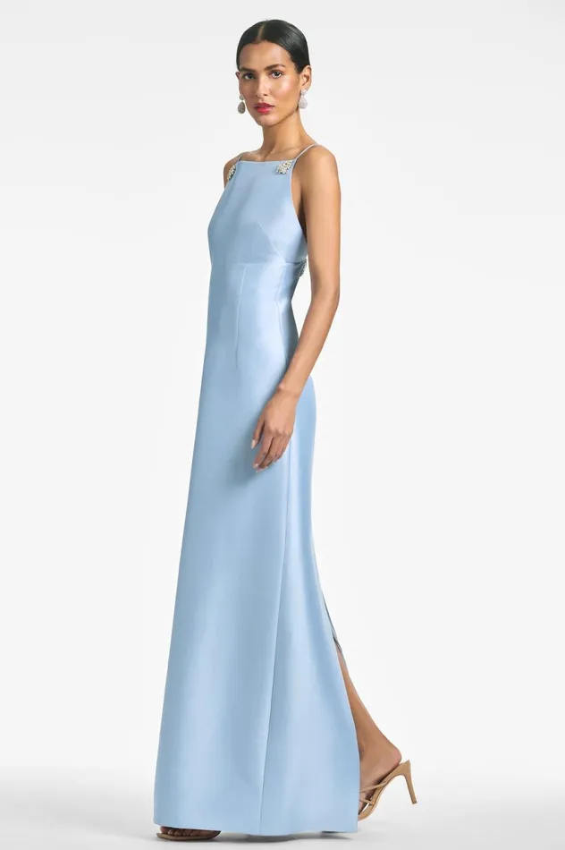 Pryce Gown 8211 Glacial Blue Women Sachin and Babi Formal