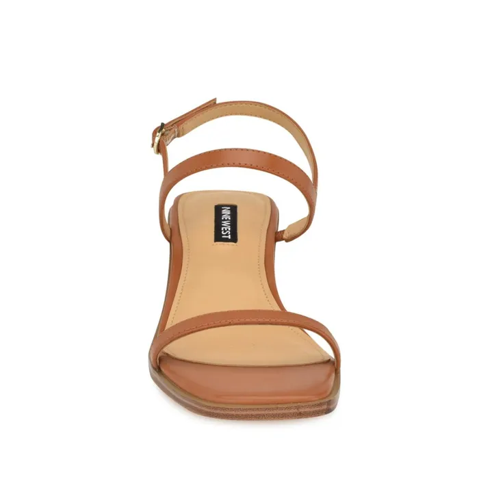Purdy Block Heel Sandals Tan Women Nine West Heeled Purdy Block Heel Sandals Tan Women Nine West Heeled