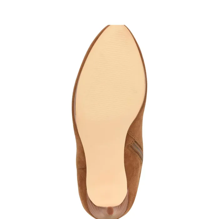 Quizme Wide Calf Platform Boots Tan Suede Women Nine West Boots and Booties Quizme Wide Calf Platform Boots Tan Suede Women Nine West Boots and Booties