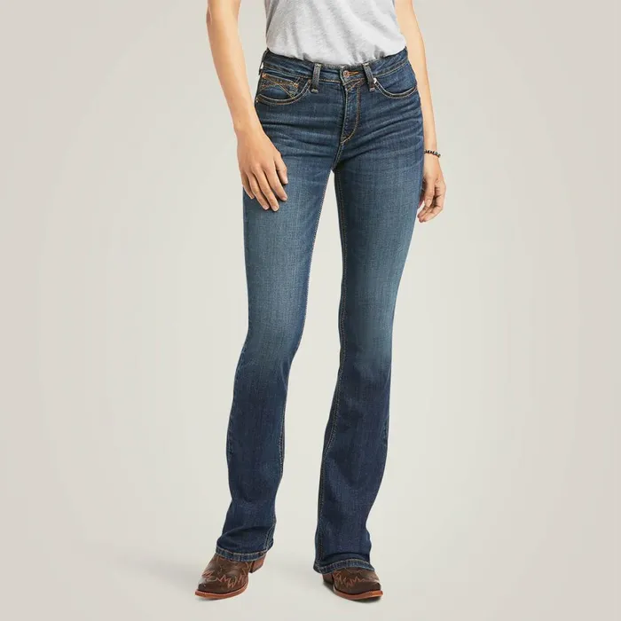 REAL High Rise Fernanda Boot Cut Jean Arkansas Women Ariat Denim