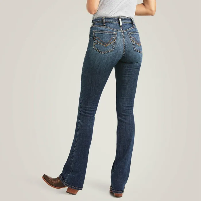 REAL High Rise Fernanda Boot Cut Jean Arkansas Women Ariat Denim REAL High Rise Fernanda Boot Cut Jean Arkansas Women Ariat Denim