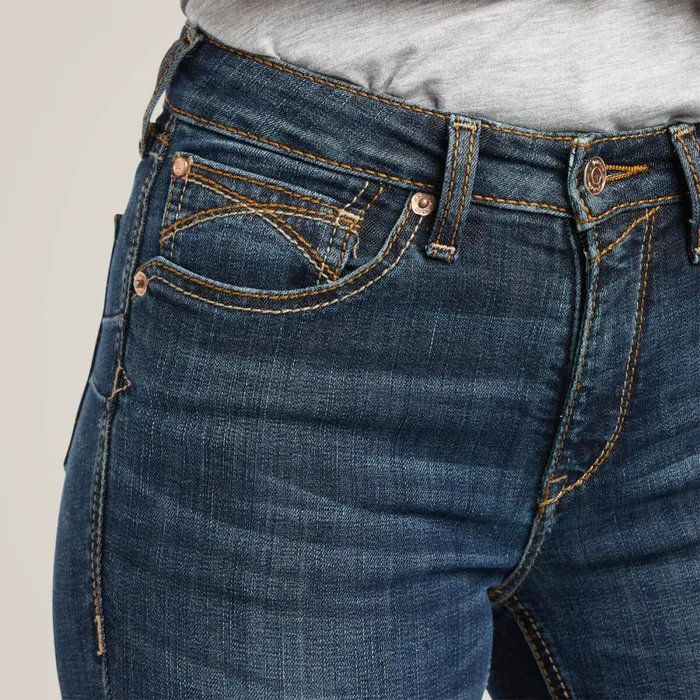 REAL High Rise Fernanda Boot Cut Jean Arkansas Women Ariat Denim REAL High Rise Fernanda Boot Cut Jean Arkansas Women Ariat Denim