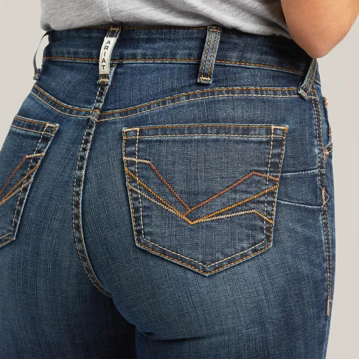 REAL High Rise Fernanda Boot Cut Jean Arkansas Women Ariat Denim REAL High Rise Fernanda Boot Cut Jean Arkansas Women Ariat Denim
