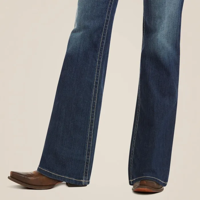 REAL Mid Rise Stretch Original Boot Cut Jean Spitfire Women Ariat Denim