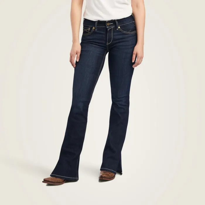 REAL Perfect Rise Arrow Danna Boot Cut Jean Nashville Women Ariat Denim