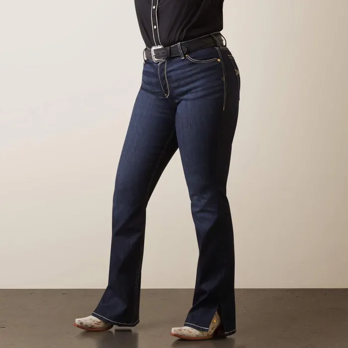 REAL Perfect Rise Arrow Danna Boot Cut Jean Nashville Women Ariat Denim REAL Perfect Rise Arrow Danna Boot Cut Jean Nashville Women Ariat Denim