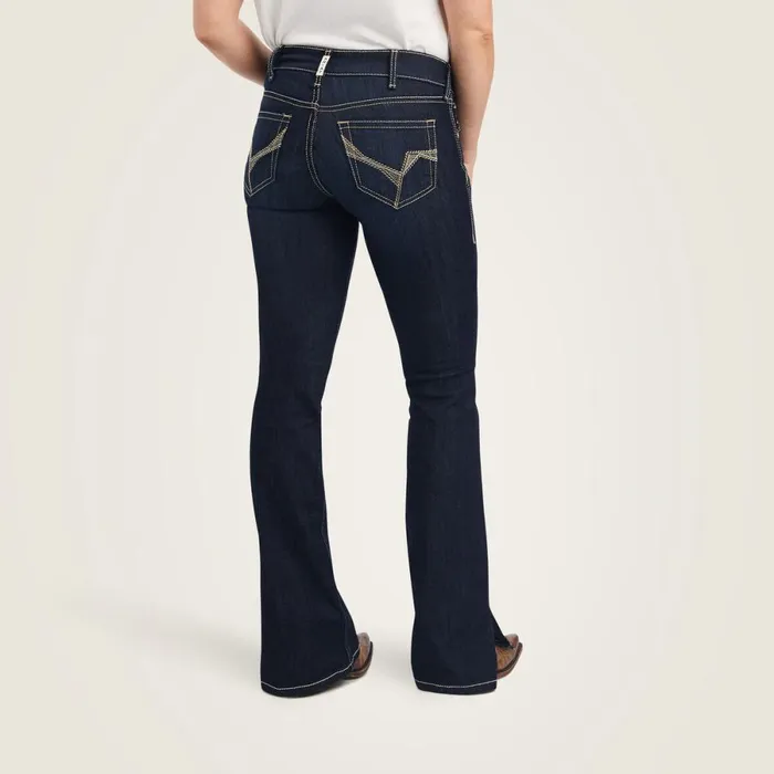 REAL Perfect Rise Arrow Danna Boot Cut Jean Nashville Women Ariat Denim REAL Perfect Rise Arrow Danna Boot Cut Jean Nashville Women Ariat Denim