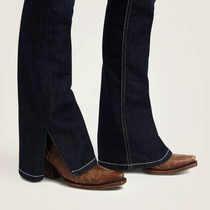 REAL Perfect Rise Arrow Danna Boot Cut Jean Nashville Women Ariat Denim REAL Perfect Rise Arrow Danna Boot Cut Jean Nashville Women Ariat Denim