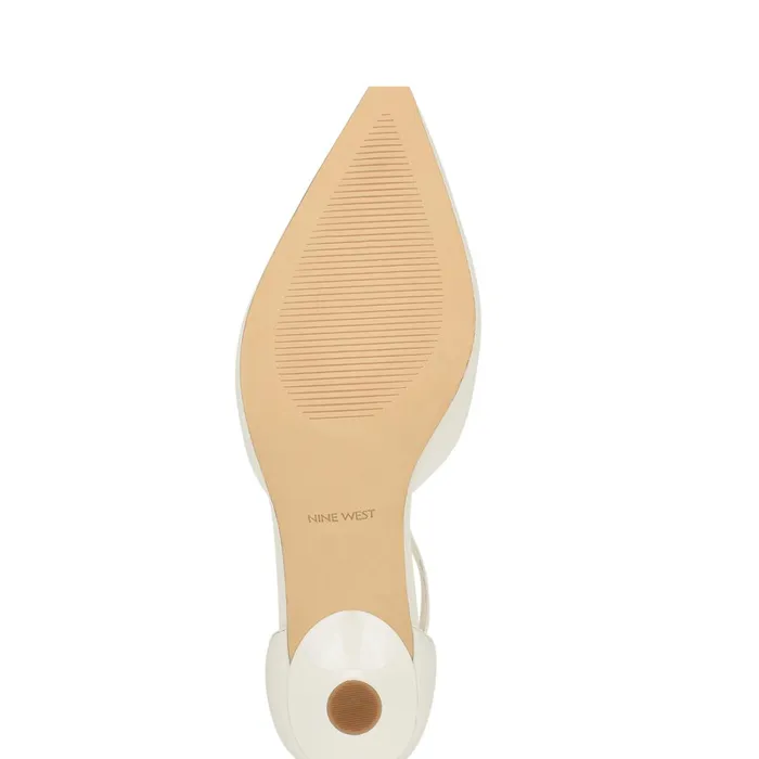 Racha Ankle Strap Pumps White Women Nine West Pumps Racha Ankle Strap Pumps White Women Nine West Pumps