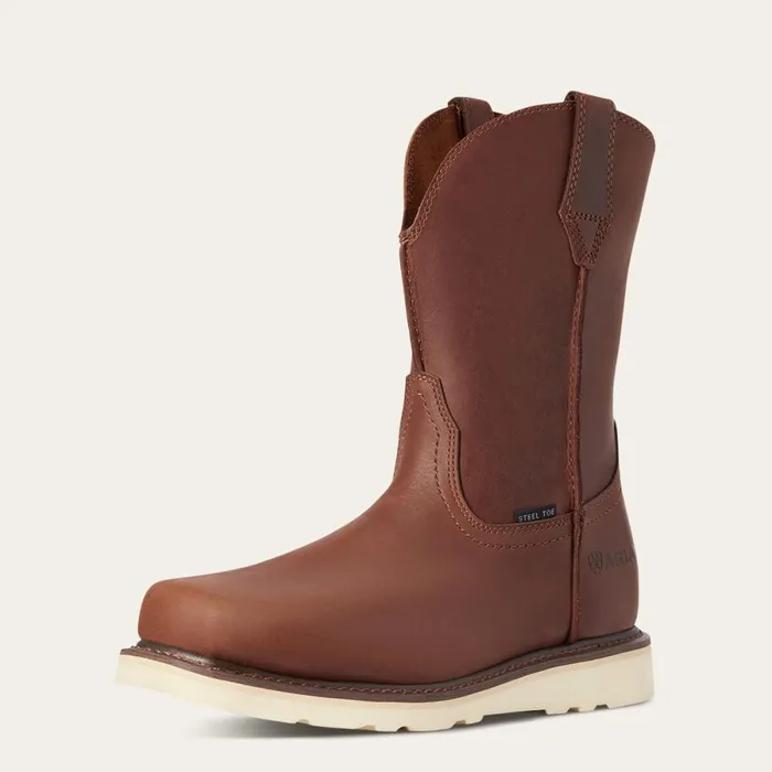 Rambler Wedge Steel Toe Work Boot Foothill Brown Men Ariat Work Boots