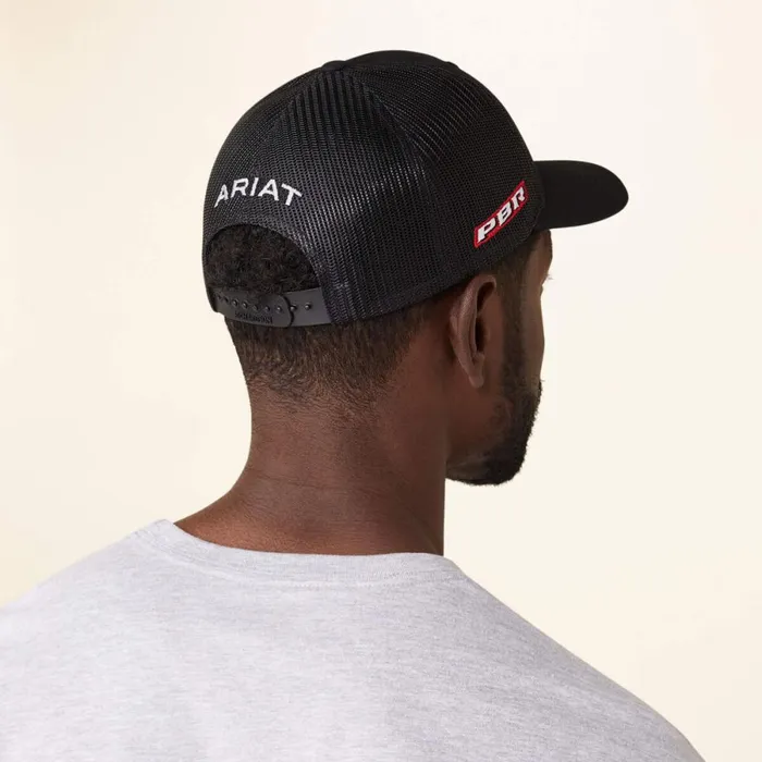 Rattler PBR Cap Black Men Ariat Hats and Caps Rattler PBR Cap Black Men Ariat Hats and Caps
