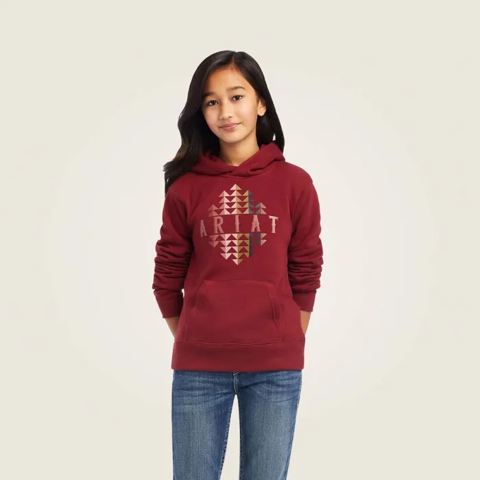 REAL Beartooth Hoodie Rouge Red Kids Ariat Sweatshirts and Hoodies
