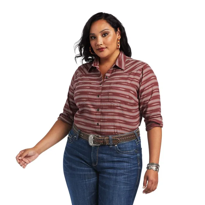 REAL Billie Jean Shirt Ikat Jacquard Women Ariat TShirts and Tops REAL Billie Jean Shirt Ikat Jacquard Women Ariat TShirts and Tops