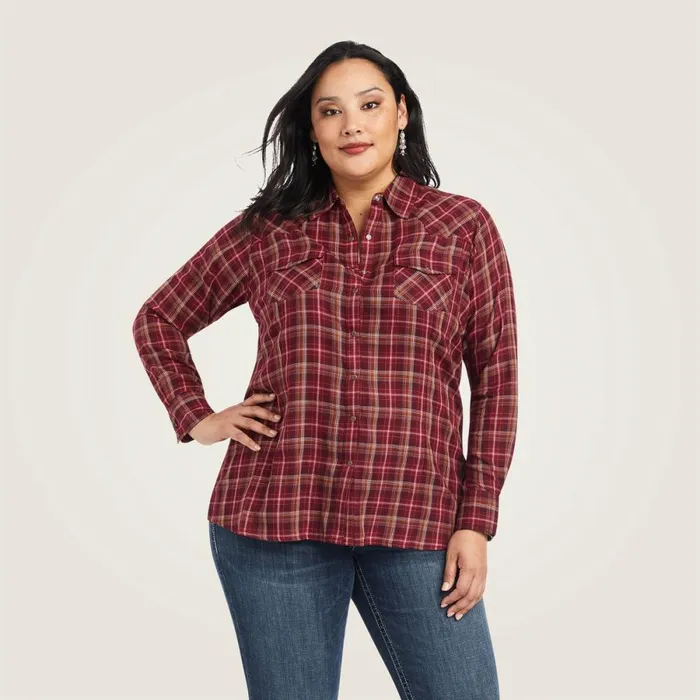 REAL Trail Blaze Shirt Trailblaze Plaid Women Ariat TShirts and Tops REAL Trail Blaze Shirt Trailblaze Plaid Women Ariat TShirts and Tops