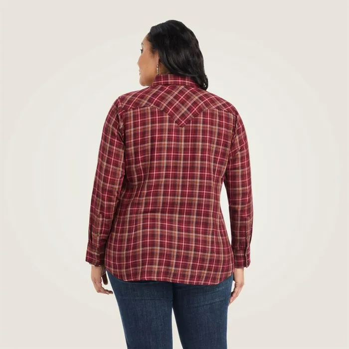 REAL Trail Blaze Shirt Trailblaze Plaid Women Ariat TShirts and Tops REAL Trail Blaze Shirt Trailblaze Plaid Women Ariat TShirts and Tops