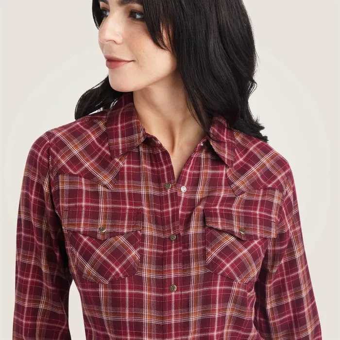REAL Trail Blaze Shirt Trailblaze Plaid Women Ariat TShirts and Tops REAL Trail Blaze Shirt Trailblaze Plaid Women Ariat TShirts and Tops