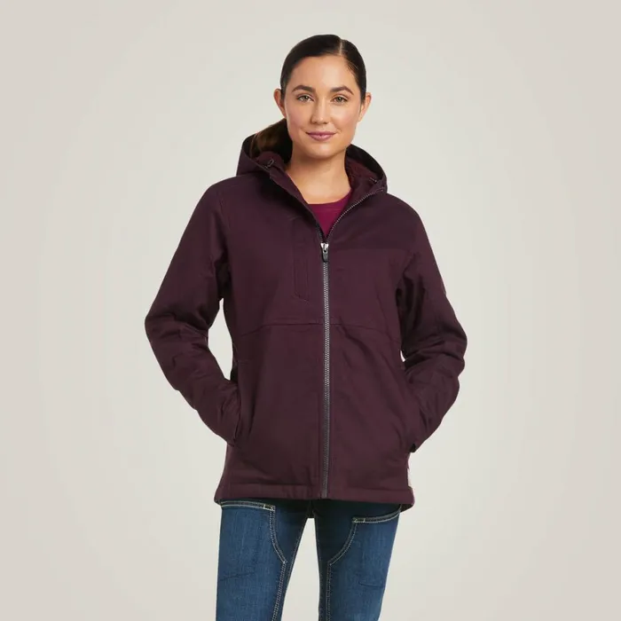 Rebar DuraCanvas Insulated Jacket Plum Perfect Women Ariat Jackets and Vests