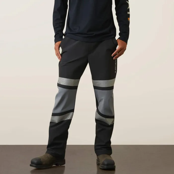Rebar DuraStretch PullOn Straight Pant Black Men Ariat Pants and Shorts