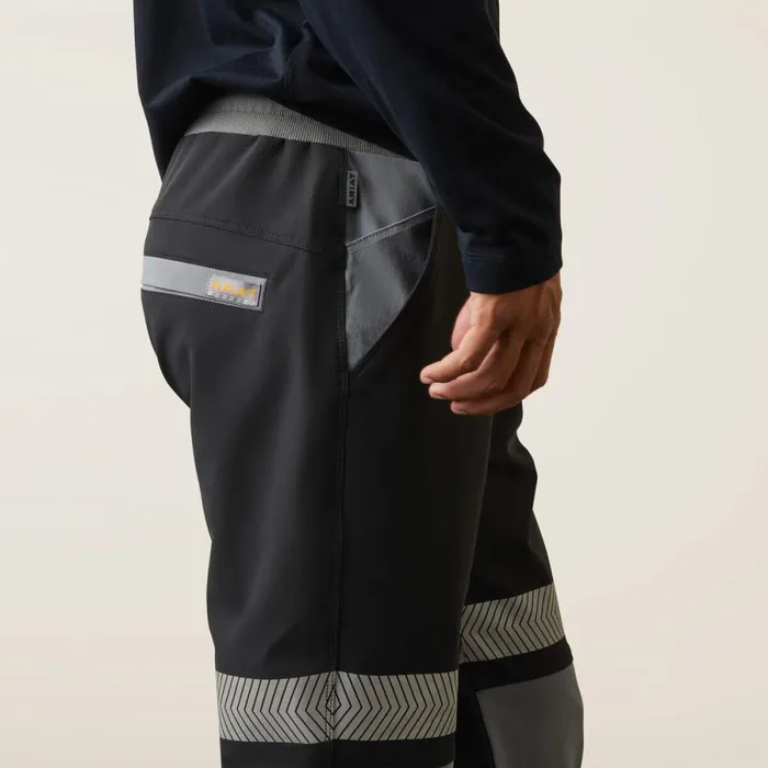 Rebar DuraStretch PullOn Straight Pant Black Men Ariat Pants and Shorts Rebar DuraStretch PullOn Straight Pant Black Men Ariat Pants and Shorts