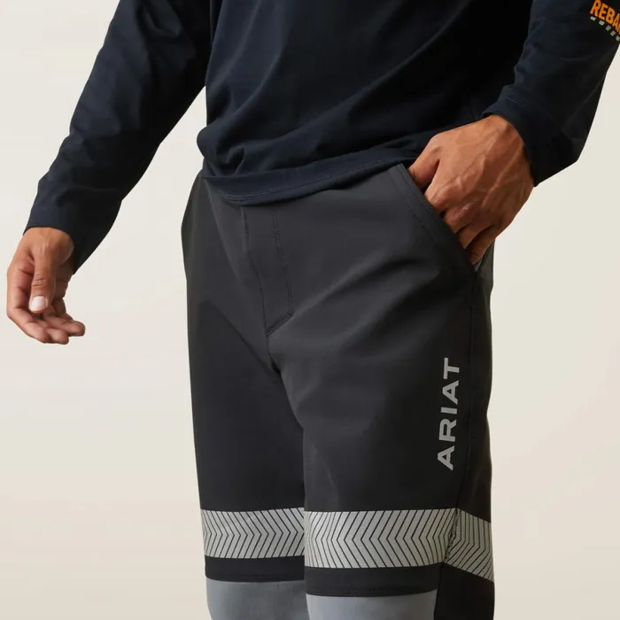 Rebar DuraStretch PullOn Straight Pant Black Men Ariat Pants and Shorts Rebar DuraStretch PullOn Straight Pant Black Men Ariat Pants and Shorts