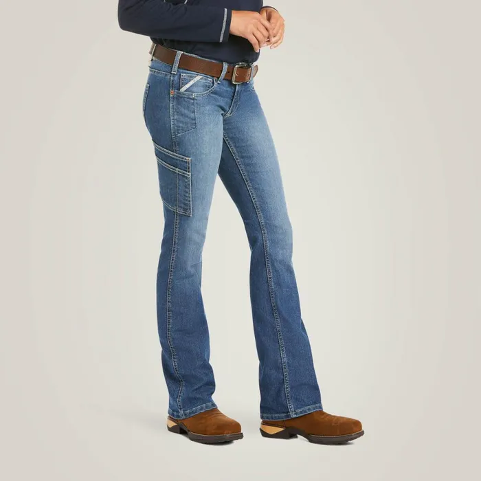 Rebar DuraStretch Raven Boot Cut Jean Sofia Women Ariat Denim