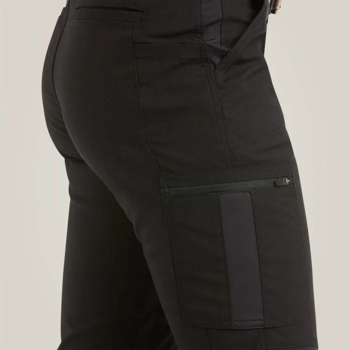 Rebar DuraStretch Ripstop Cargo Straight Leg Pant Black Women Ariat Pants and Shorts Rebar DuraStretch Ripstop Cargo Straight Leg Pant Black Women Ariat Pants and Shorts