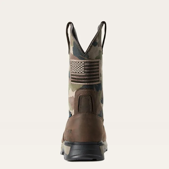 Rebar Flex Patriot Waterproof Composite Toe Work Boot Dark Brown Men Ariat Western Boots Rebar Flex Patriot Waterproof Composite Toe Work Boot Dark Brown Men Ariat Western Boots